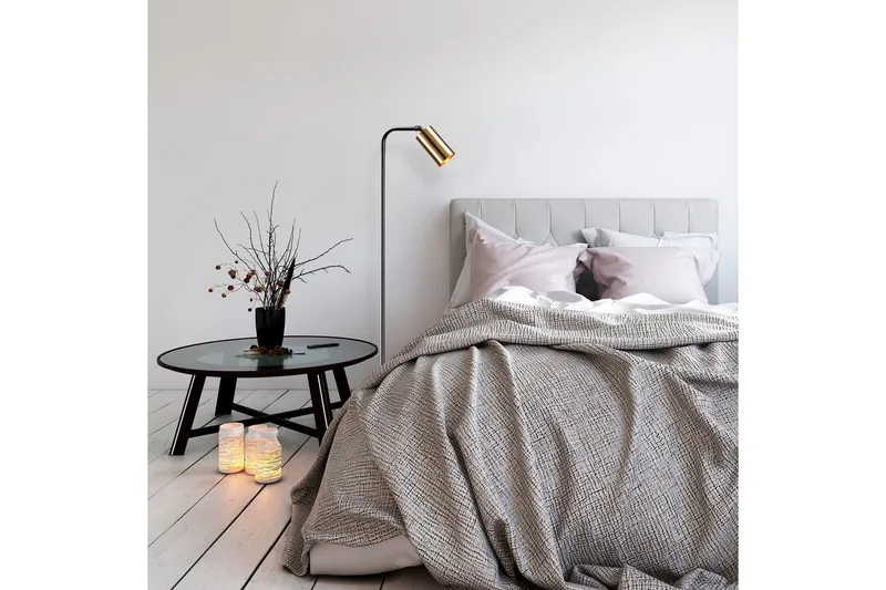 Golvlampa Quintra Svart / Vintage - 28 x 22 cm - Belysning - Lampor & belysning inomhus - Golvlampa