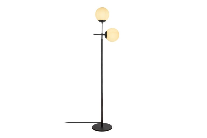 Golvlampa Ranpal Svart - Svart - Belysning - Lampor & belysning inomhus - Golvlampa