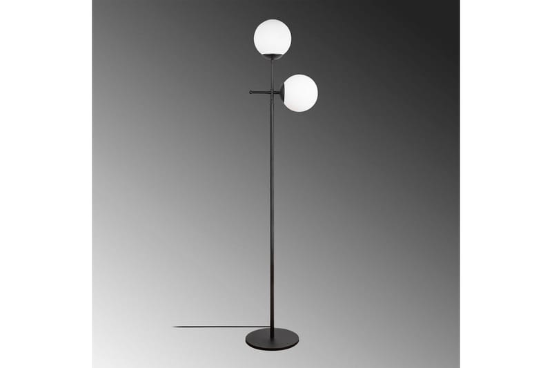 Golvlampa Ranpal Svart - Svart - Belysning - Lampor & belysning inomhus - Golvlampa