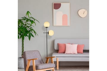 Golvlampa Ranpal Svart - Svart - Belysning - Lampor & belysning inomhus - Golvlampa