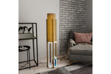 Golvlampa Ratmo Sudampa (Hyllhöjd: 60 cm) Rany / Vit 2 - Rany / Vit 2 - Belysning - Lampor & belysning inomhus - Golvlampa