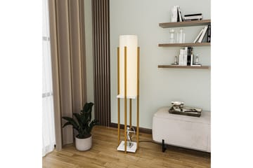 Golvlampa Ratmo Sudampa (Hyllhöjd: 60 cm) Rany / Vit - Rany / Vit - Belysning - Lampor & belysning inomhus - Golvlampa