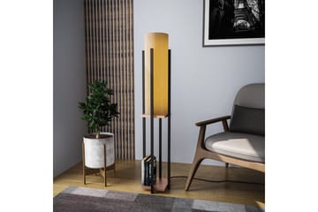 Golvlampa Ratmo Sudampa (Hyllhöjd: 60 cm) Svart / Koppar 2