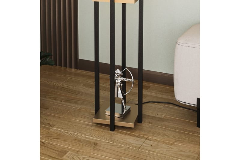 Golvlampa Ratmo Sudampa (Hyllhöjd: 60 cm) Svart / Rany - Svart / Rany - Belysning - Lampor & belysning inomhus - Golvlampa