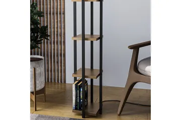 Golvlampa Ratmo Sudampa Lumi (Hyllhöjd: 29 cm) Svart / Rany - Svart / Rany - Belysning - Lampor & belysning inomhus - Golvlampa