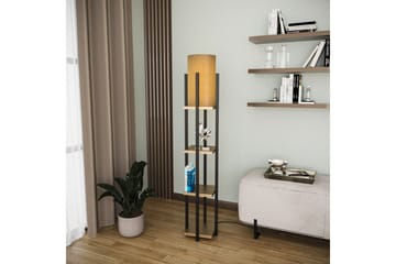 Golvlampa Ratmo Sudampa Lumi (Hyllhöjd: 29 cm) Svart / Ranykoppar - Svart / Ranykoppar - Belysning - Lampor & belysning inomhus - Golvlampa