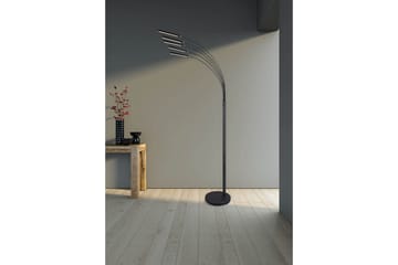 Reed LED golvlampa borstad stål - Borstad stål - Belysning - Lampor & belysning inomhus - Golvlampa