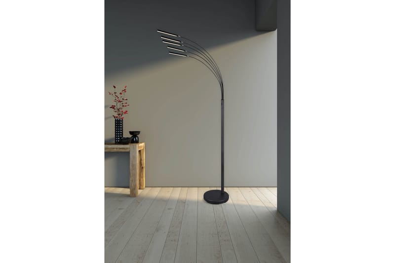 Reed LED Golvlampa borstad stål - Borstad stål - Belysning - Lampor & belysning inomhus - Golvlampa