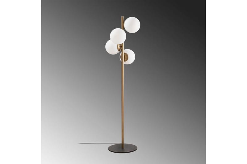 Golvlampa Rysta Rany - Guld - Belysning - Lampor & belysning inomhus - Golvlampa