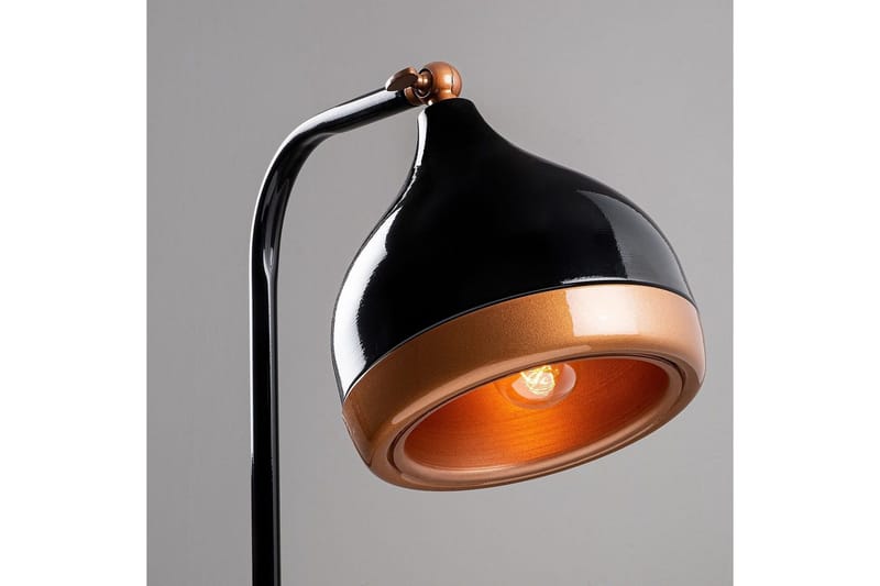 Golvlampa Soodx Svart / Koppar - Koppar/Svart - Belysning - Lampor & belysning inomhus - Golvlampa