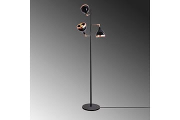 Golvlampa Soodx Svart / Koppar - Koppar/Svart - Belysning - Lampor & belysning inomhus - Golvlampa