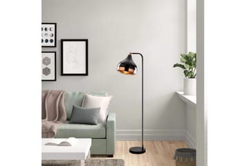 Golvlampa Soodx Svart / Koppar - Koppar/Svart - Belysning - Lampor & belysning inomhus - Golvlampa