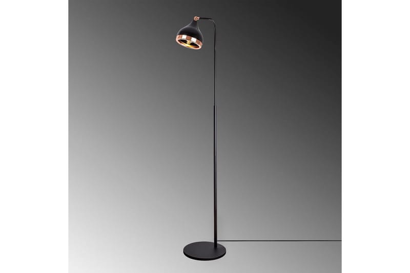 Golvlampa Soodx Svart / Koppar - Koppar/Svart - Belysning - Lampor & belysning inomhus - Golvlampa