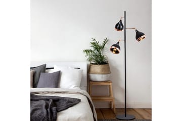 Golvlampa Soodx Svart / Koppar - Koppar/Svart - Belysning - Lampor & belysning inomhus - Golvlampa