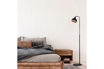 Golvlampa Soodx Svart / Koppar - Koppar/Svart - Belysning - Lampor & belysning inomhus - Golvlampa