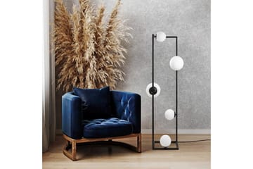 Golvlampa Sosri Svart - Svart - Belysning - Lampor & belysning inomhus - Golvlampa