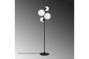 Golvlampa Subin Svart / Vit - Svart / Vit - Belysning - Lampor & belysning inomhus - Golvlampa