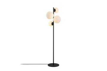 Golvlampa Subin Svart / Vit - Svart / Vit - Belysning - Lampor & belysning inomhus - Golvlampa