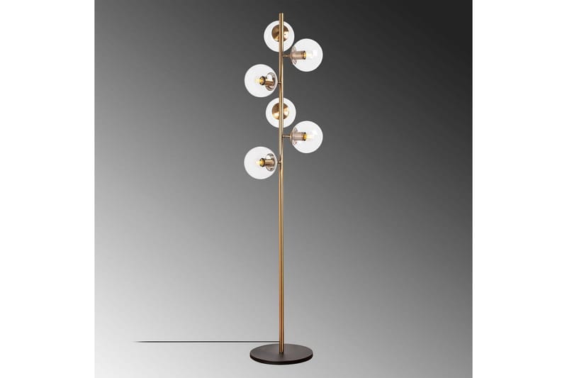 Golvlampa Subin Vintage Transparent - Vintage Transparent - Belysning - Lampor & belysning inomhus - Golvlampa