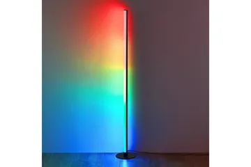 Tendo LED Golvlampa svart RGB - Svart - Belysning - Lampor & belysning inomhus - Golvlampa