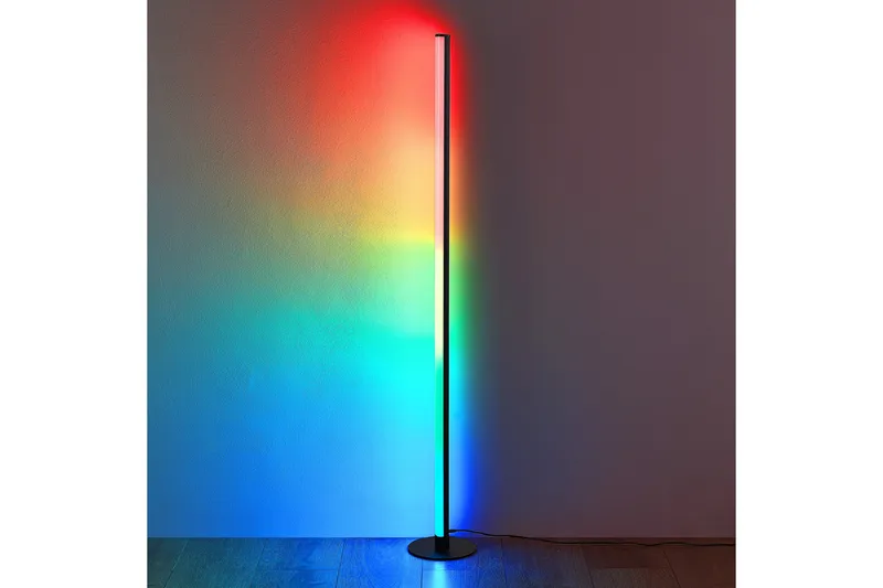 Tendo LED Golvlampa svart RGB - Svart - Belysning - Lampor & belysning inomhus - Golvlampa