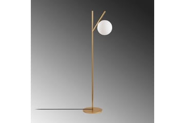 Golvlampa Thevon Gold - Guld - Belysning - Lampor & belysning inomhus - Golvlampa