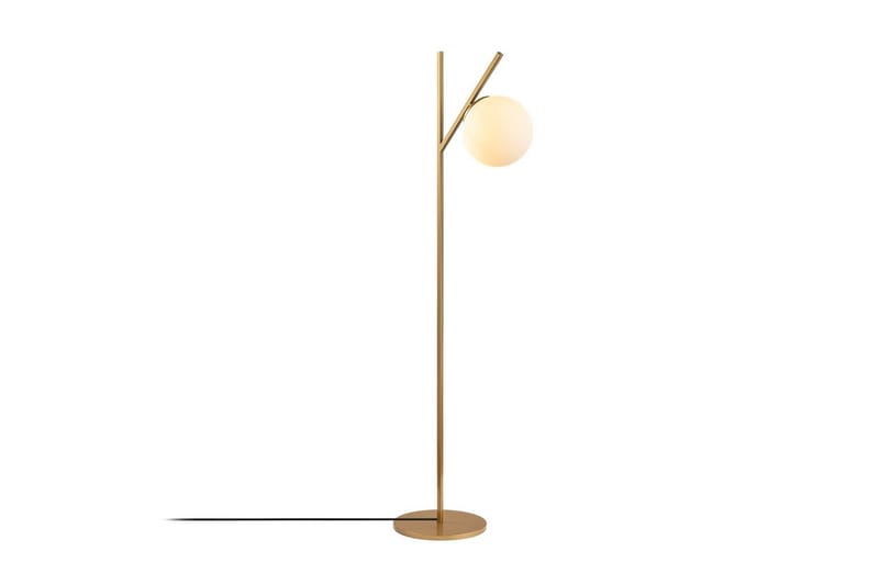 Golvlampa Thevon Gold - Guld - Belysning - Lampor & belysning inomhus - Golvlampa