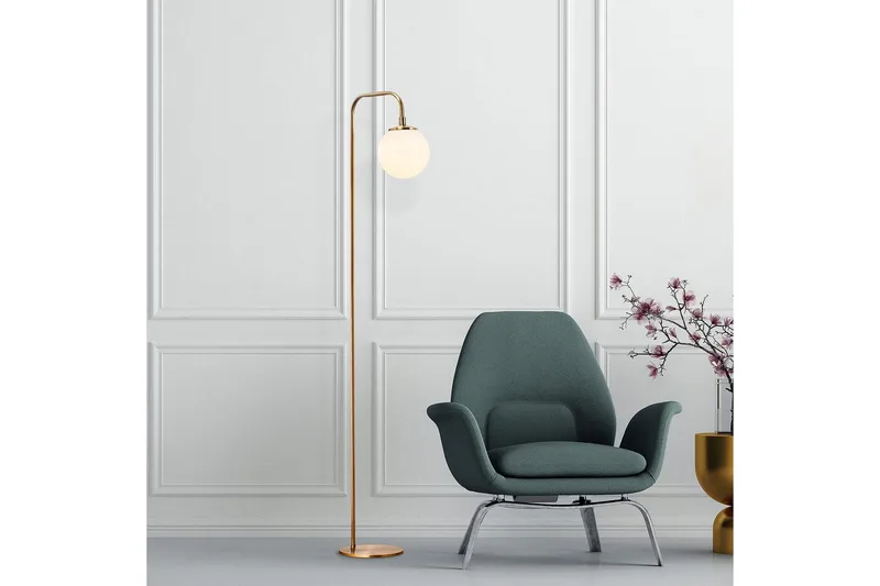 Golvlampa Tolra Vintage - Multifärgad - Belysning - Lampor & belysning inomhus - Golvlampa