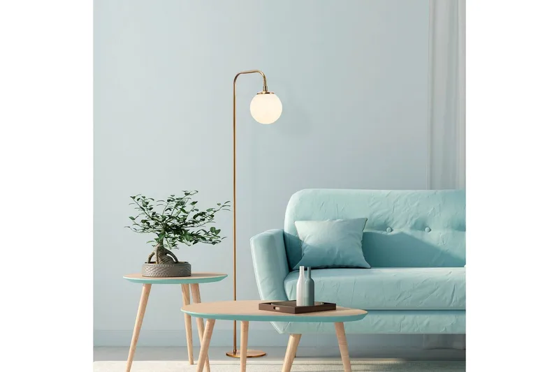 Golvlampa Tolra Vintage - Multifärgad - Belysning - Lampor & belysning inomhus - Golvlampa