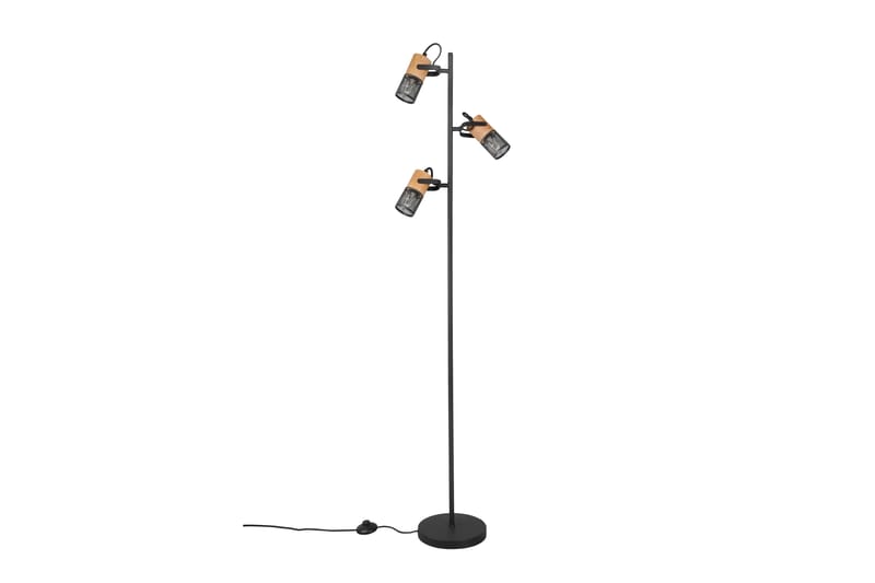Tosh golvlampa E27 mattsvart - Natur/Matt svart - Belysning - Lampor & belysning inomhus - Golvlampa