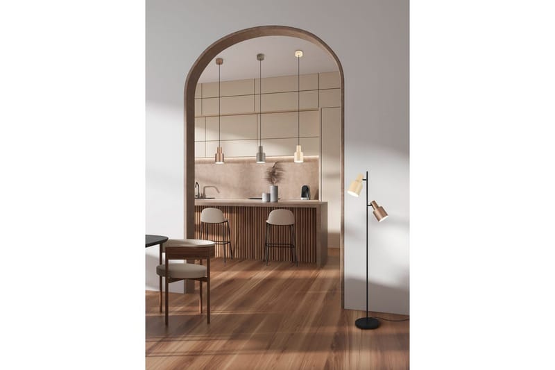 Golvlampa TRIO Agudo Mångfärgad - Mångfärgad - Belysning - Lampor & belysning inomhus - Golvlampa