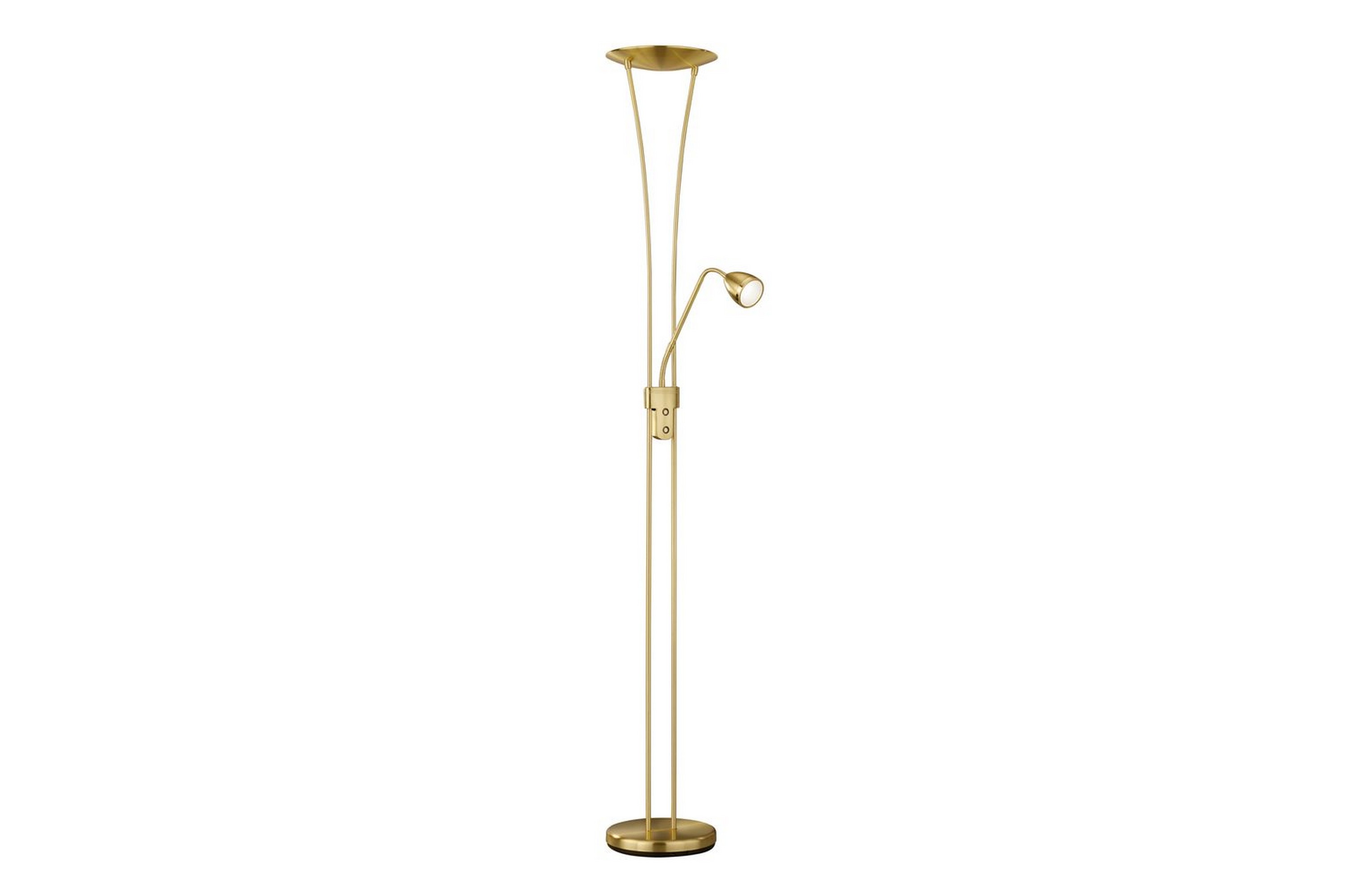 Golvlampa TRIO Arizona Mässing Mässing