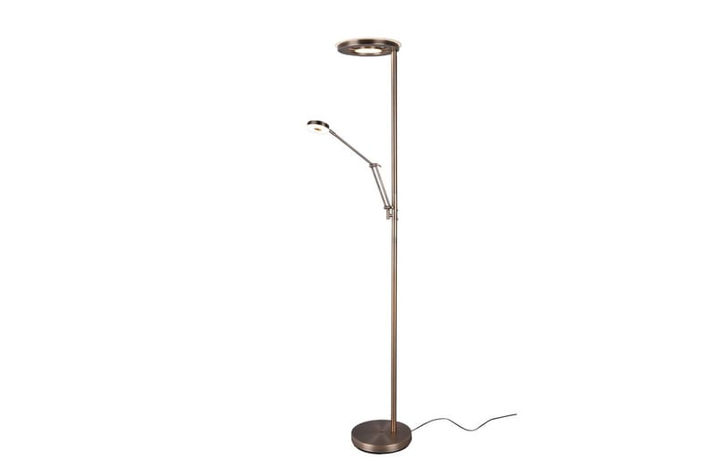 Golvlampa TRIO Barrie Mässing - Mässing - Belysning - Lampor & belysning inomhus - Golvlampa