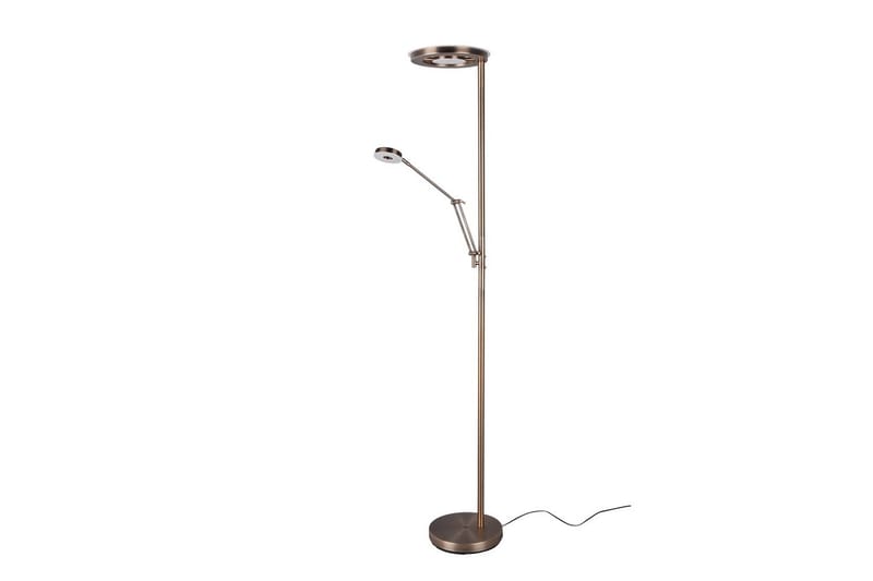 Golvlampa TRIO Barrie Mässing - Mässing - Belysning - Lampor & belysning inomhus - Golvlampa