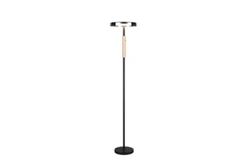 Golvlampa TRIO Celeste Mattsvart/vit/kaffebrun - Mattsvart/vit/kaffebrun - Belysning - Lampor & belysning inomhus - Golvlampa