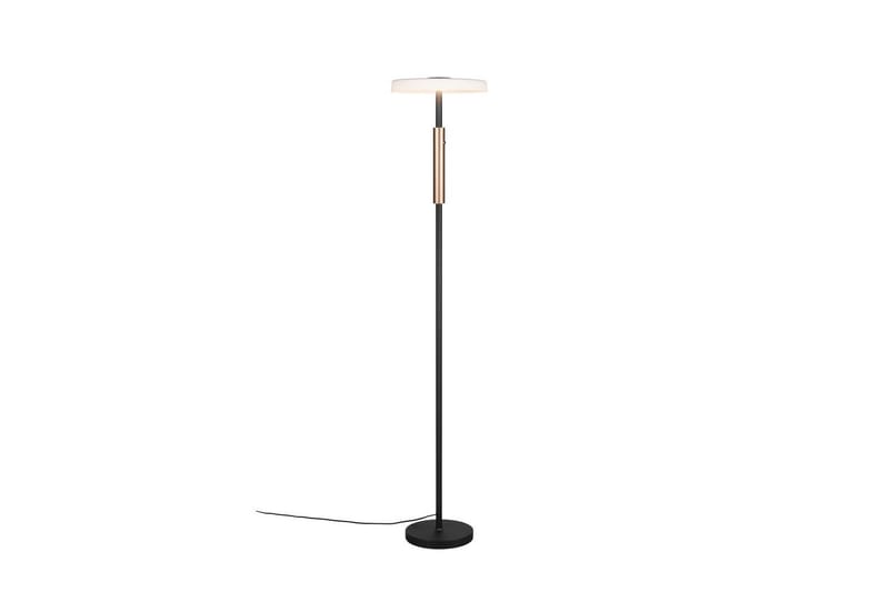 Golvlampa TRIO Celeste Mattsvart/vit/kaffebrun - Mattsvart/vit/kaffebrun - Belysning - Lampor & belysning inomhus - Golvlampa
