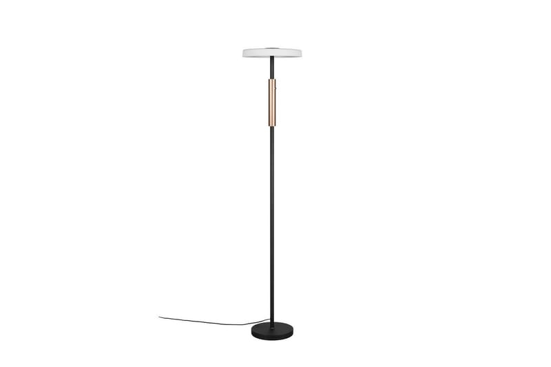 Golvlampa TRIO Celeste Mattsvart/vit/kaffebrun - Mattsvart/vit/kaffebrun - Belysning - Lampor & belysning inomhus - Golvlampa