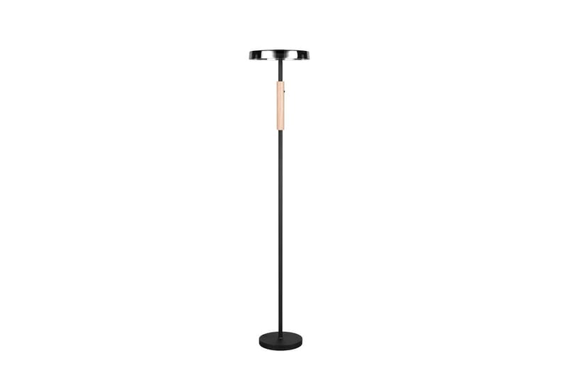 Golvlampa TRIO Celeste Mattsvart/vit/kaffebrun - Mattsvart/vit/kaffebrun - Belysning - Lampor & belysning inomhus - Golvlampa