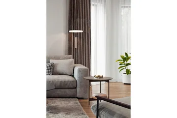 Golvlampa TRIO Celeste Mattsvart/vit/kaffebrun - Mattsvart/vit/kaffebrun - Belysning - Lampor & belysning inomhus - Golvlampa