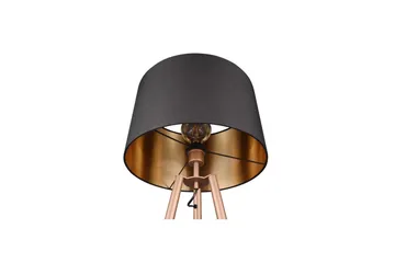 Golvlampa TRIO Colette Kaffebrun - Kaffebrun - Belysning - Lampor & belysning inomhus - Golvlampa