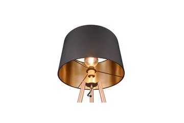 Golvlampa TRIO Colette Kaffebrun - Kaffebrun - Belysning - Lampor & belysning inomhus - Golvlampa