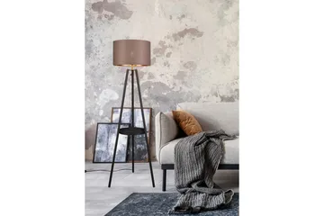 Golvlampa TRIO Colette Mattsvart - Mattsvart - Belysning - Lampor & belysning inomhus - Golvlampa