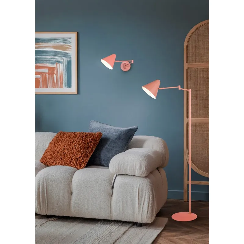 Golvlampa TRIO Cosima - Aprikos - Belysning - Lampor & belysning inomhus - Golvlampa