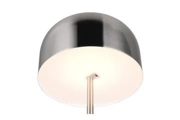 Golvlampa TRIO Jeff Borstad stål - Borstad stål - Belysning - Lampor & belysning inomhus - Golvlampa