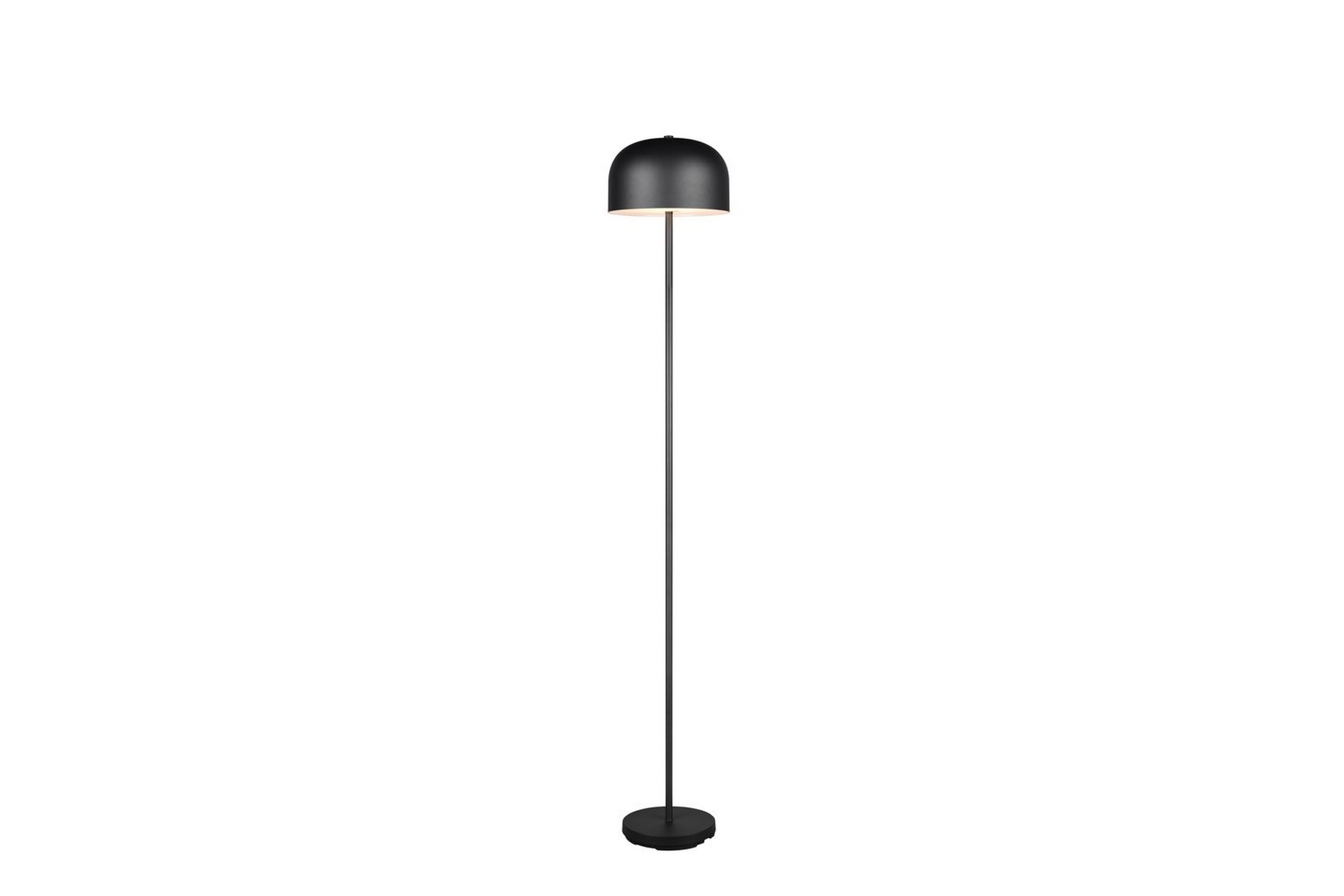 Golvlampa TRIO Jeff Mattsvart Mattsvart