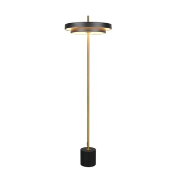 Golvlampa TRIO Keaton - Mattsvart/Mässing - Belysning - Lampor & belysning inomhus - Golvlampa