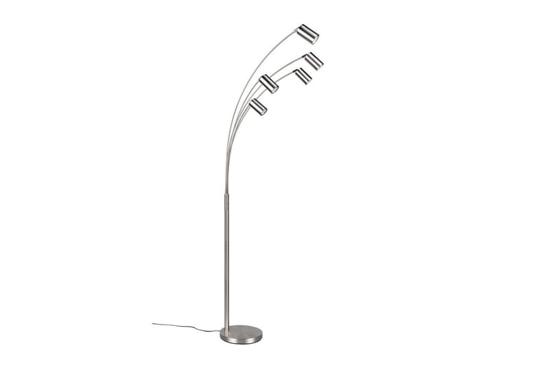 Golvlampa TRIO Marley Borstad stål - Borstad stål - Belysning - Lampor & belysning inomhus - Golvlampa