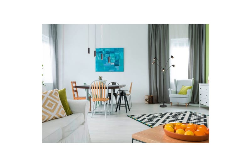 Golvlampa TRIO Marley Mattsvart - Mattsvart - Belysning - Lampor & belysning inomhus - Golvlampa