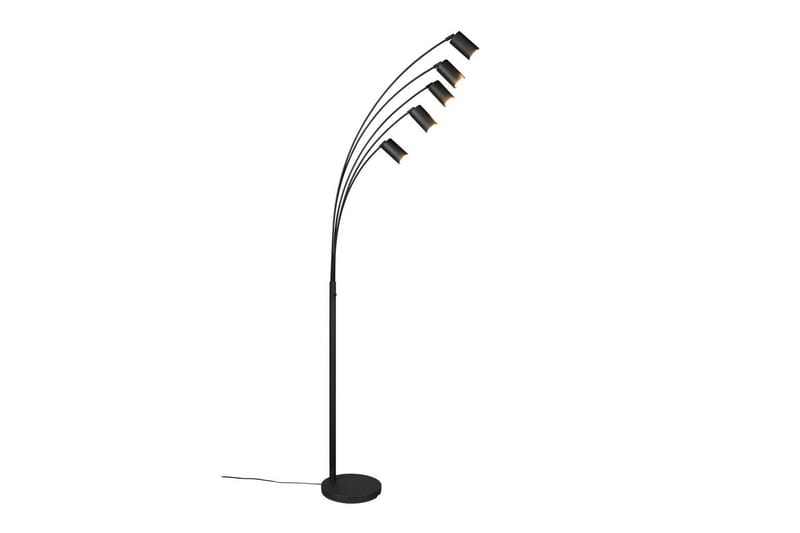 Golvlampa TRIO Marley Mattsvart - Mattsvart - Belysning - Lampor & belysning inomhus - Golvlampa