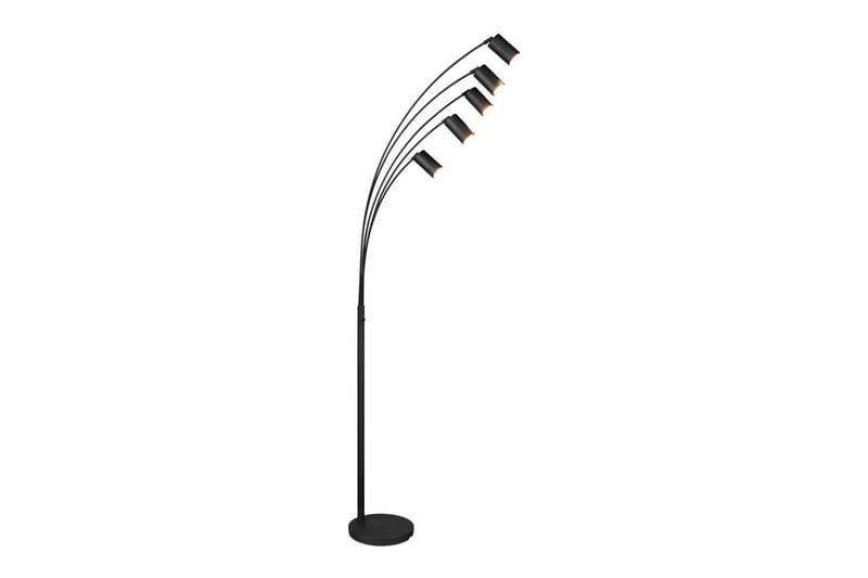Golvlampa TRIO Marley Mattsvart - Mattsvart - Belysning - Lampor & belysning inomhus - Golvlampa